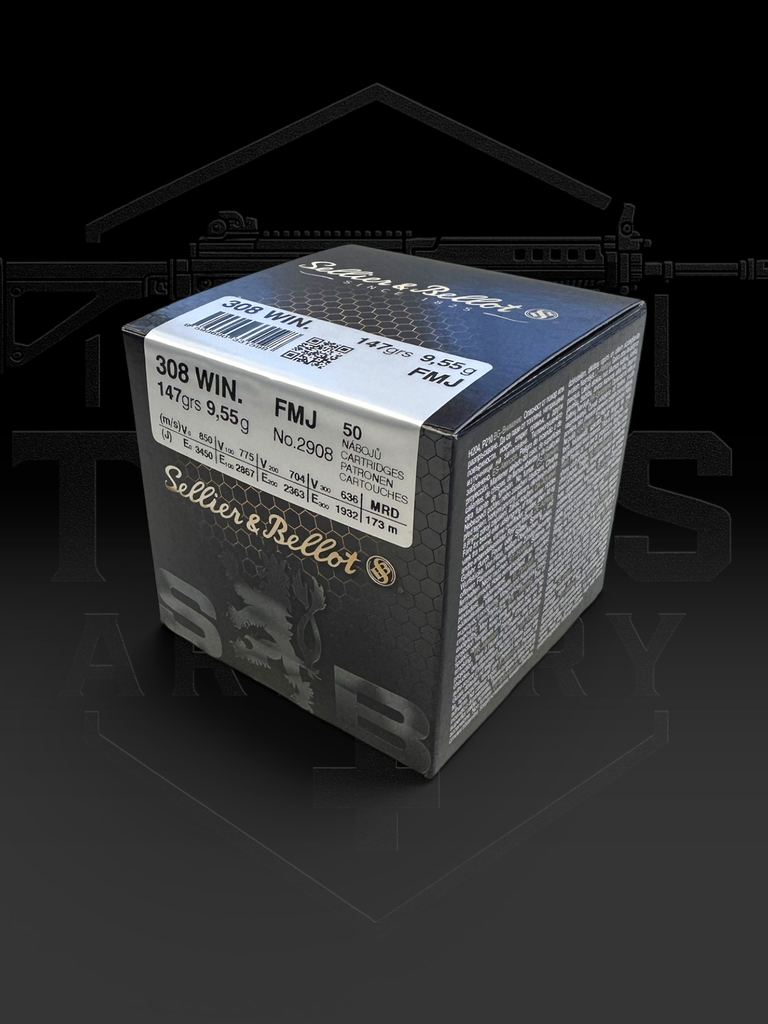 S&B 308, FMJ 147gr, 50 Schuss
