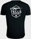 TELLS ARMORY: T-Shirt, schwarz
