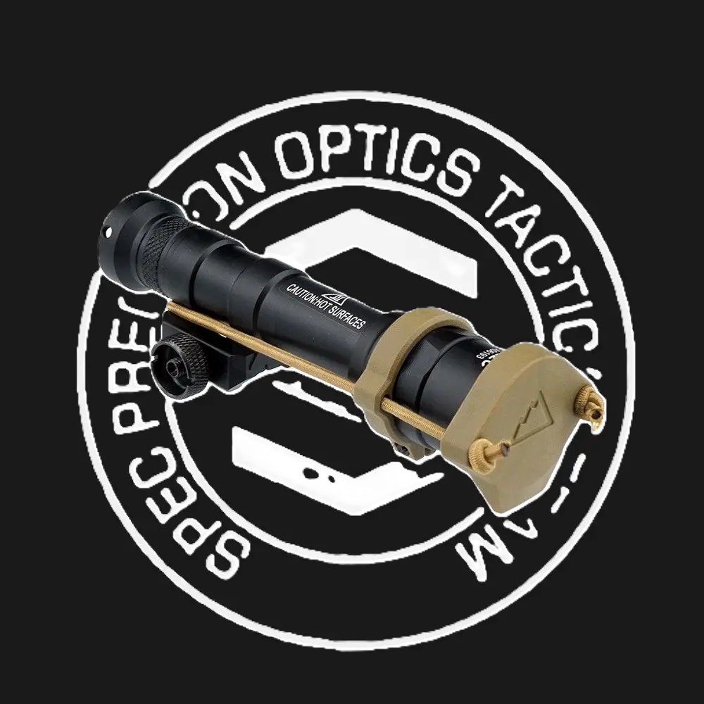SPECPRECISION Small Size, Light Cap Lens Cover for Surefire Weapon Light, FDE