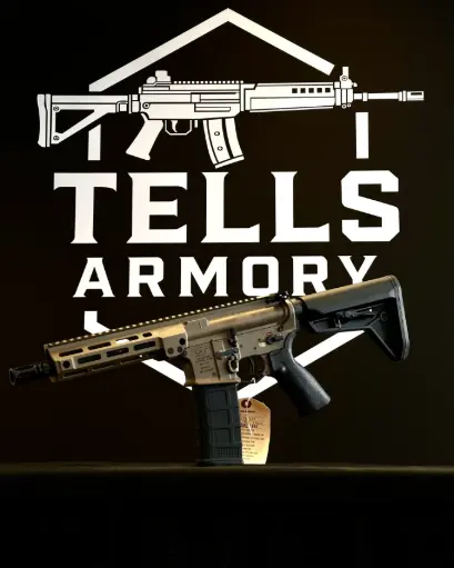 LMT DEFENSE, MLC 5.56 MARS 8 Inch, LONDON POLICE Reference Rifle - FDE