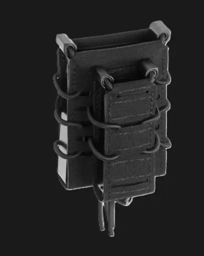 TEMPLARS GEAR, Fast Rifle and Pistol Magazine Pouch, BLK