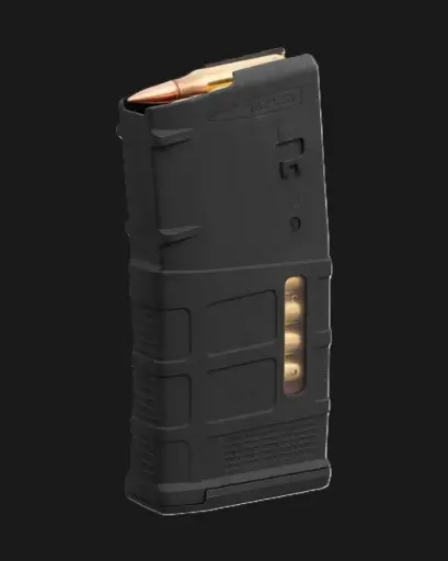 MAGPUL, PMAG 20 LR/SR GEN M3 Window, .308, Schwarz