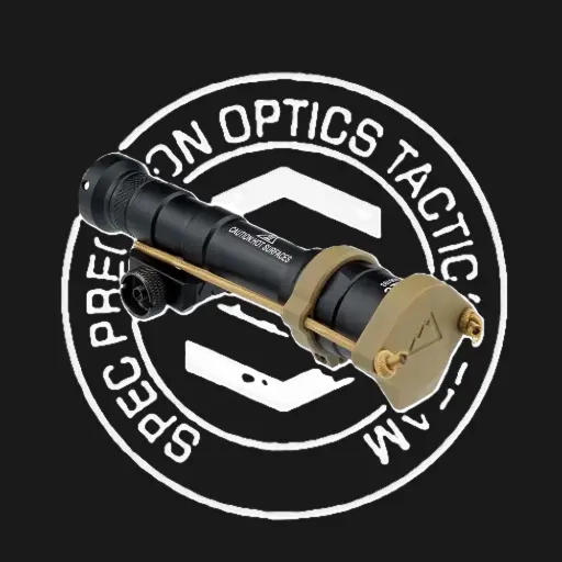 SPECPRECISION Small Size, Light Cap Lens Cover for Surefire Weapon Light, FDE